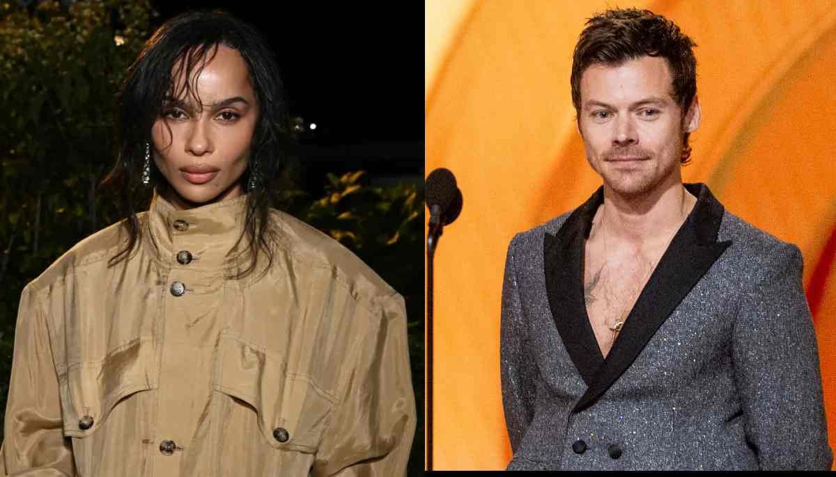 Zoe Kravitz 'confirms' engagement with Harry Styles at pre-Met Gala party
