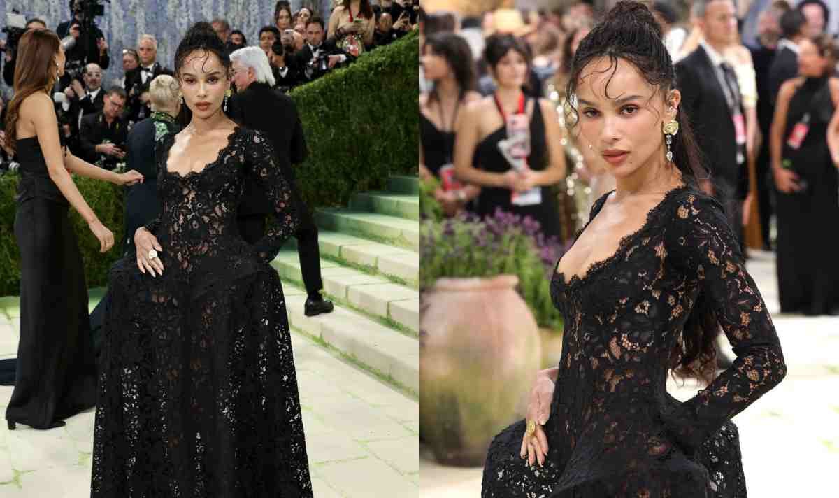 Zoë Kravitz Met Gala look sends internet ablaze