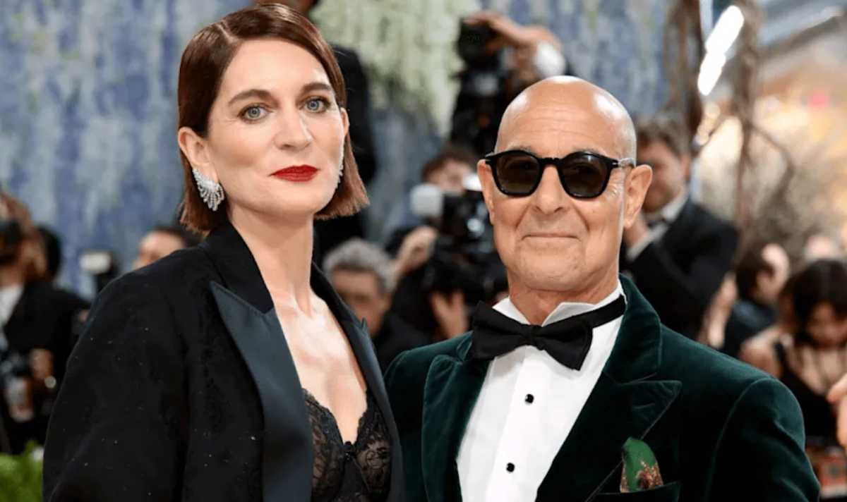 Stanley Tucci opens up on age gap with wife Felicity Blunt