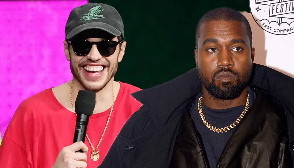 Kanye West watches as Pete Davidson drags stars at Kevin Hart roast show