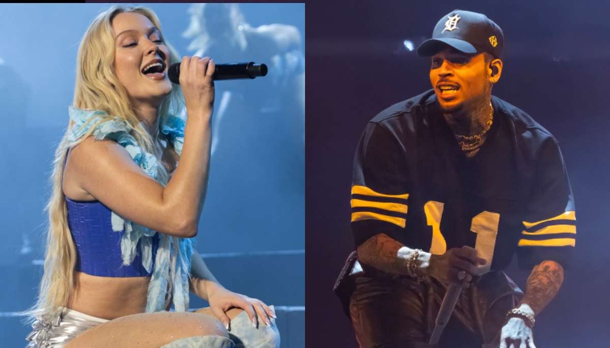 Chris Brown drags Zara Larsson after criticism on new album