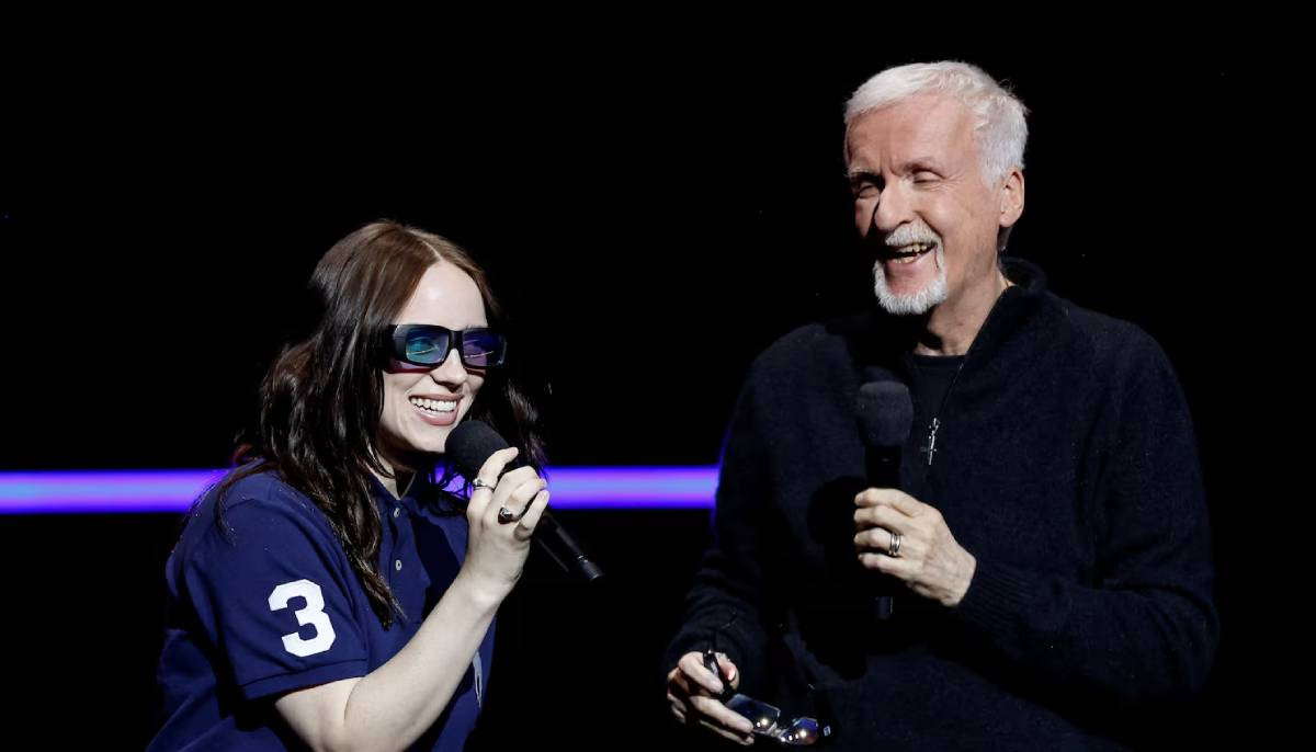 Billie Eilish asks pressing ‘Titanic’ question from James Cameron