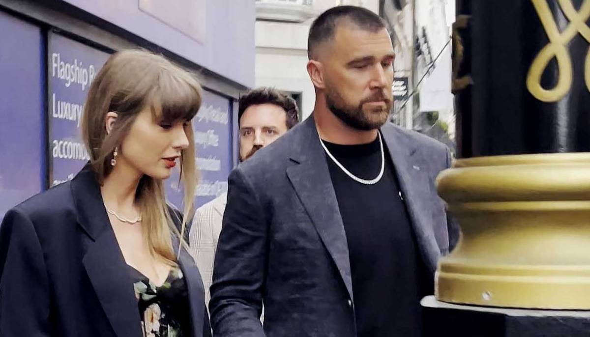 Travis Kelce shares rare details about his London trip with Taylor Swift