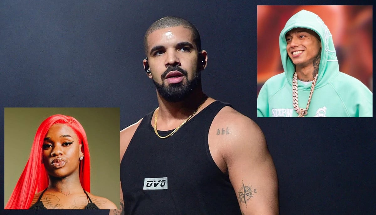 Drake teamed up with Sexyy Red, Central Cee and more