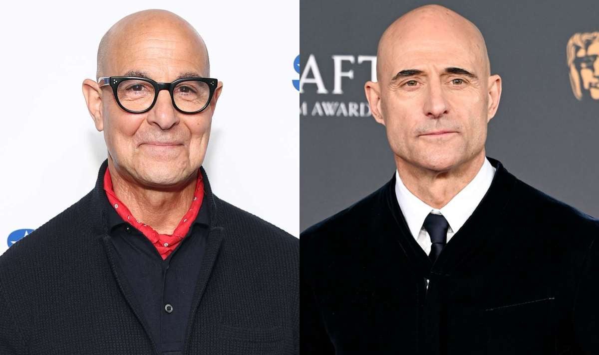Stanley Tucci breaks silence on ongoing Mark Strong confusion