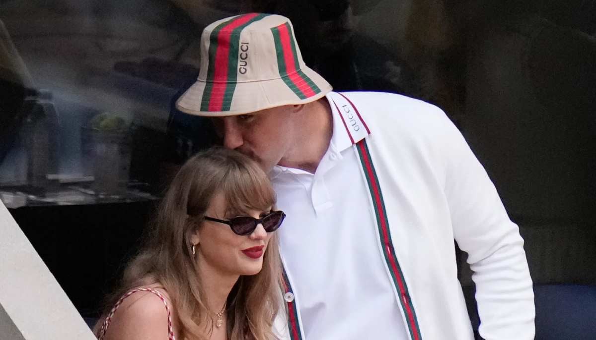 Travis Kelce guides 'drunk' Taylor Swift as private event ends