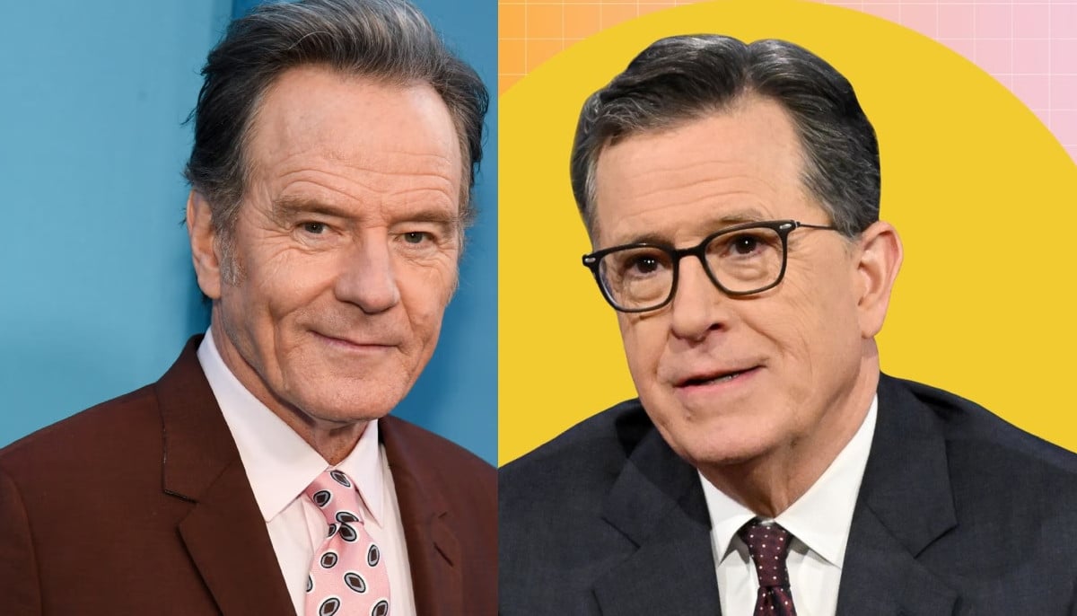 Bryan Cranston gets 'upset' at Stephen Colbert's last monologue