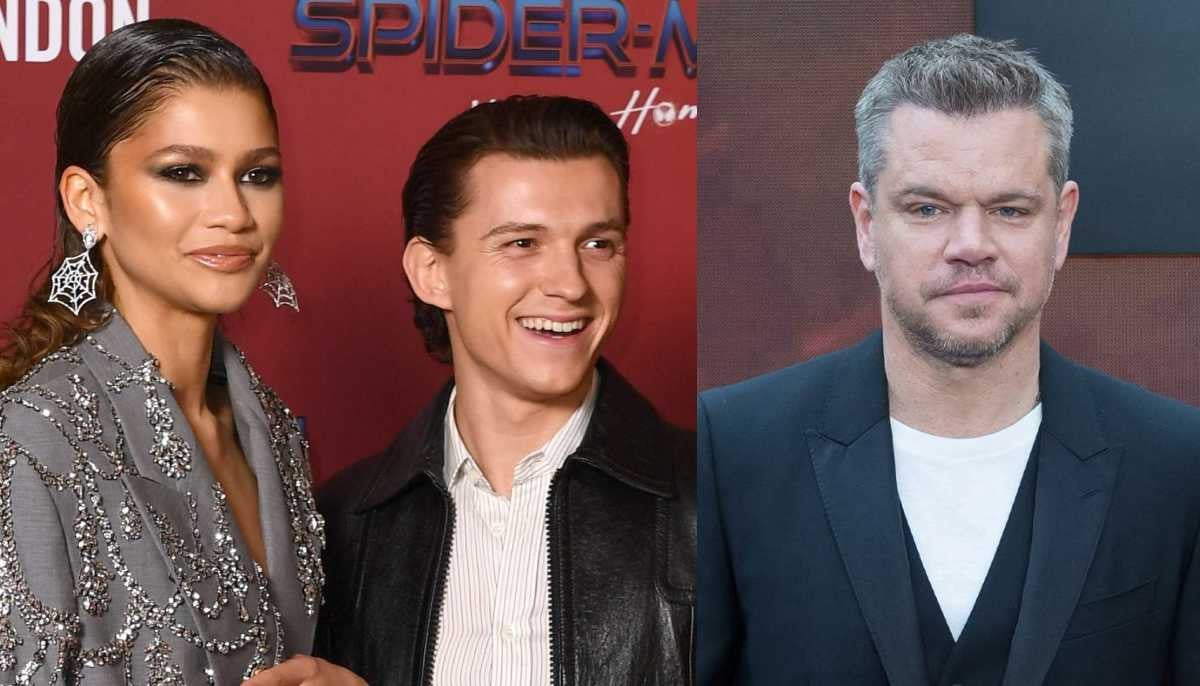 Matt Damon, Tom Holland discuss feeling ‘jealous’ of Zendaya
