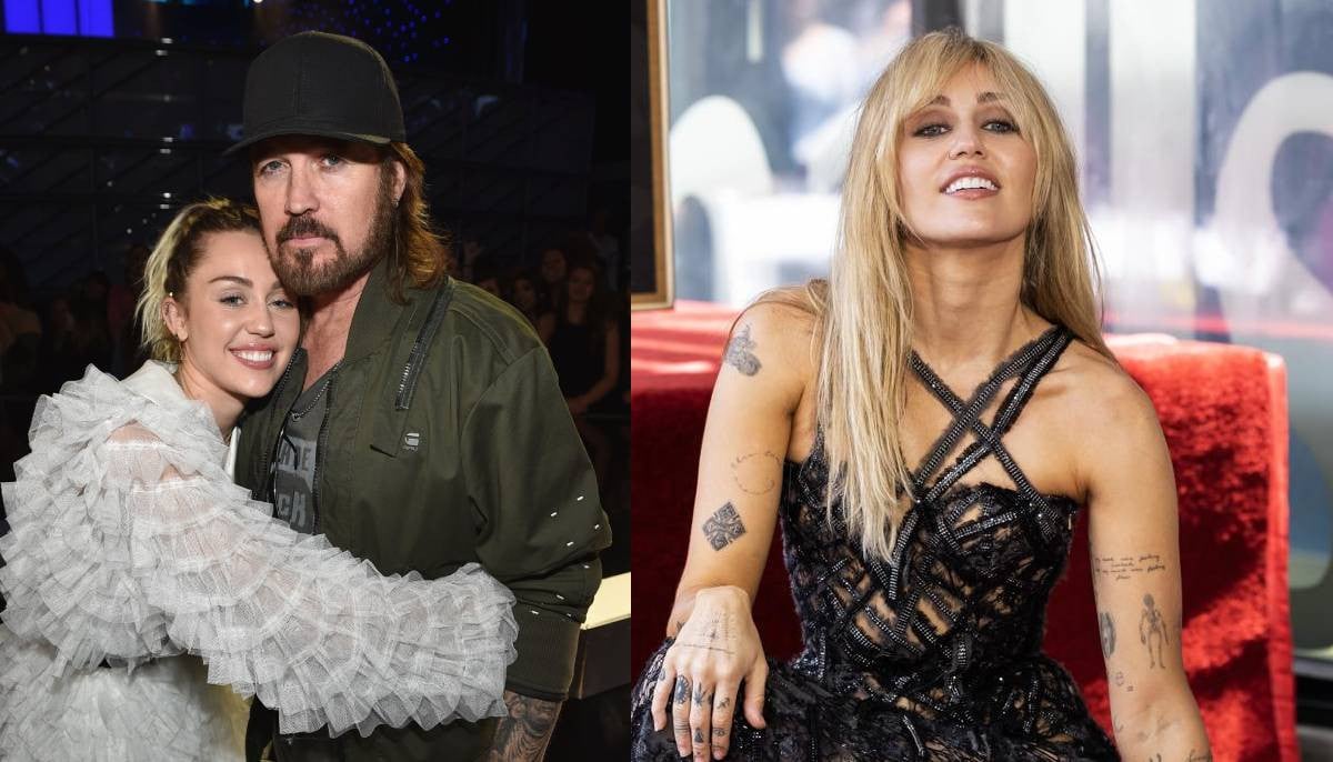 Miley Cyrus makes special mention of dad Billy at Hollywood Walk of Fame