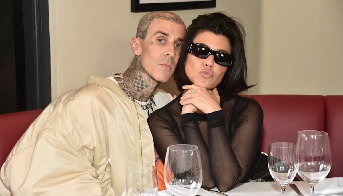 Kourtney Kardashian celebrates anniversary with Travis Barker