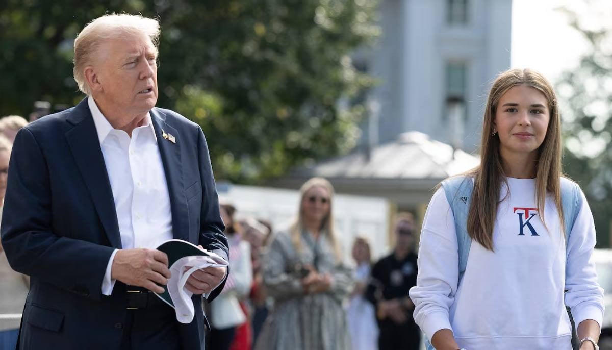 Kai Trump files for restraining order against obsessive stalker