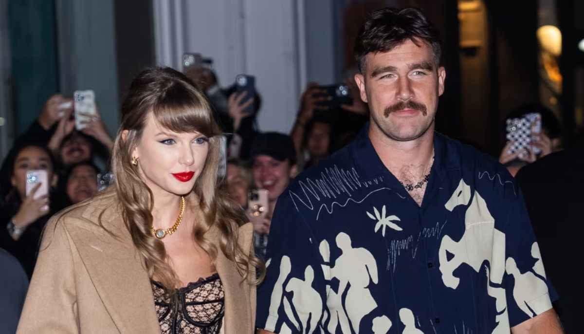 Taylor Swift makes first appearance at Knicks game with Travis Kelce 