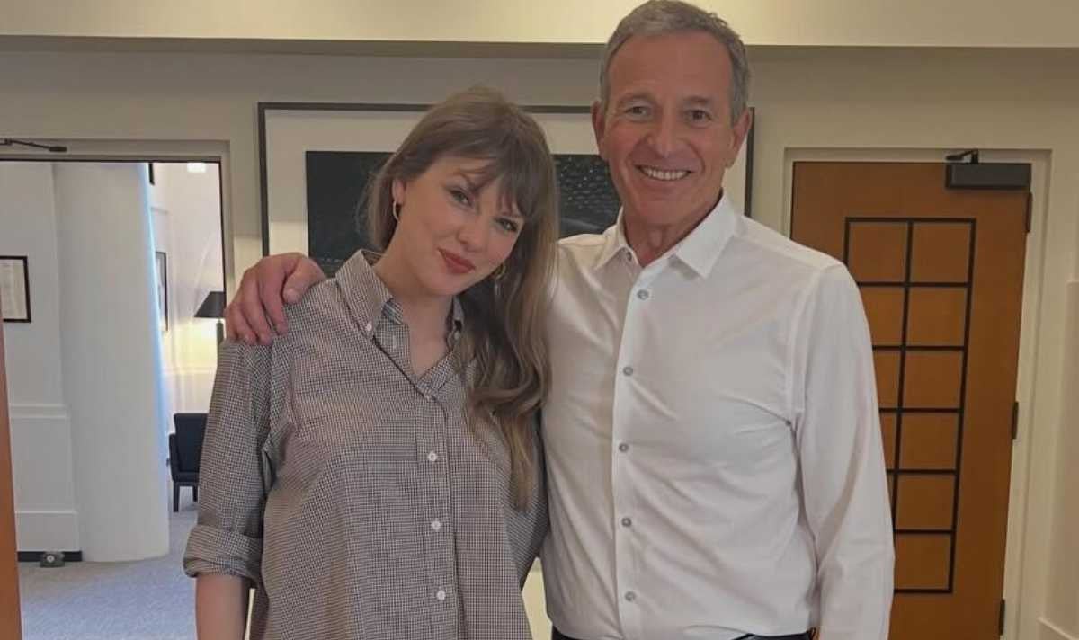 Bob Iger shares Disney farewell post featuring Taylor Swift