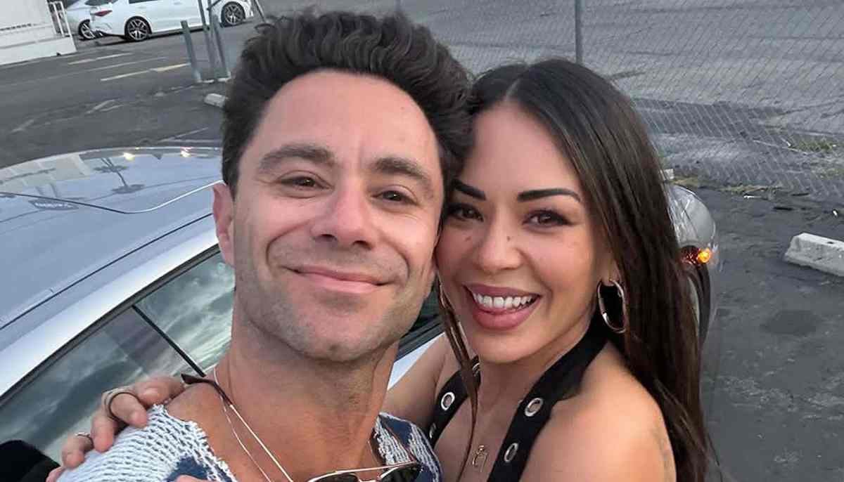 Janel Parrish, Sasha Farber pack on PDA at glam LA gala