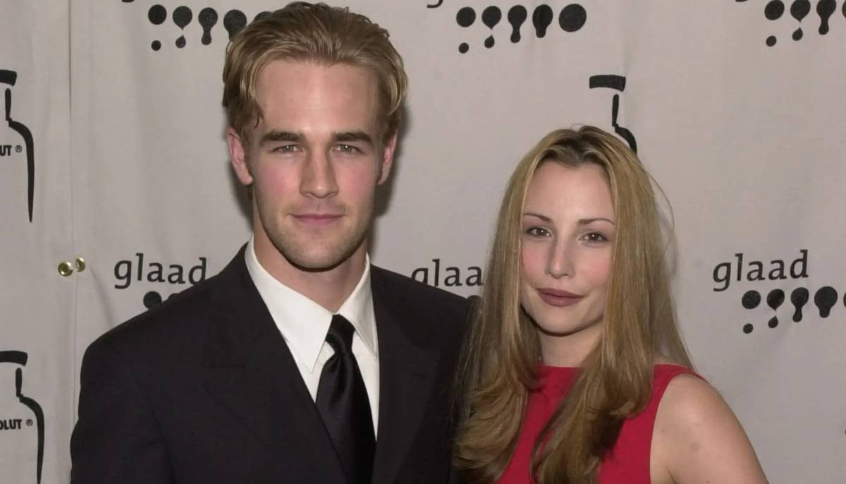 James Van Der Beek’s ex-wife says she felt him watching over her big day
