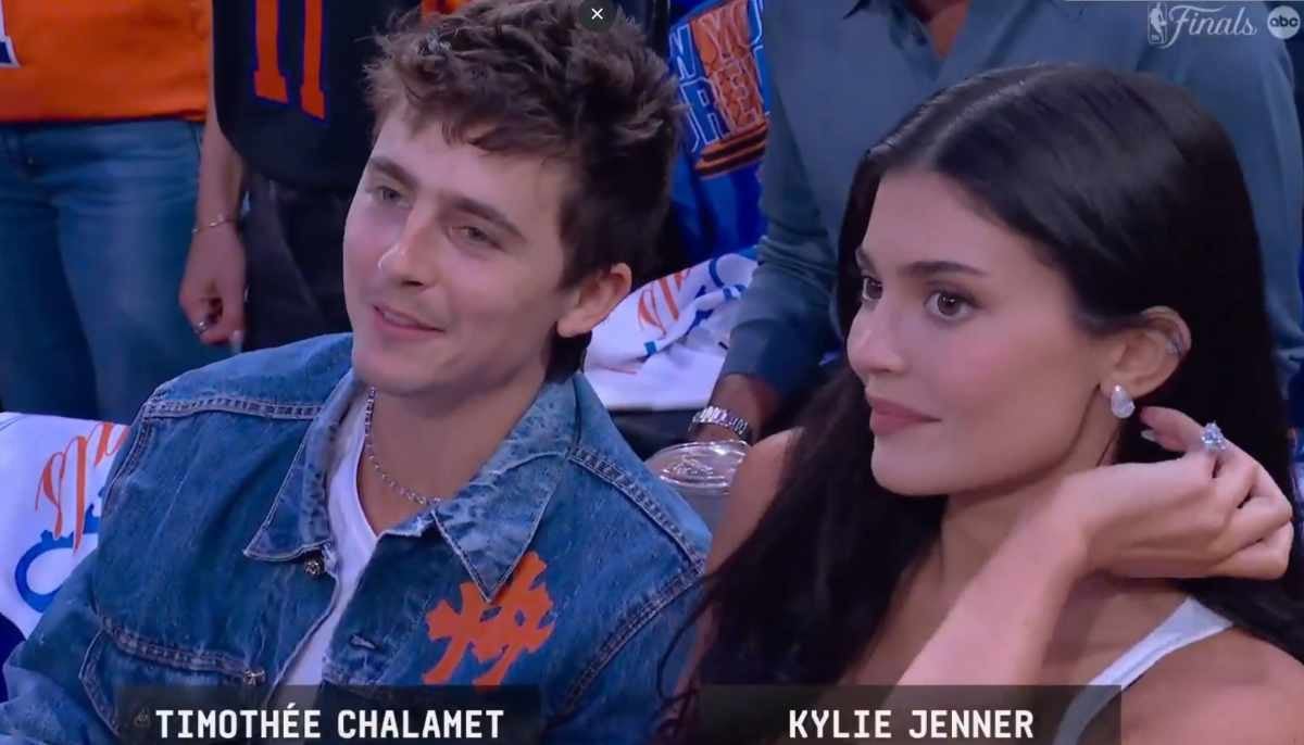 Timothee Chalamet, Kylie become couple goals in matching fits at Knicks game