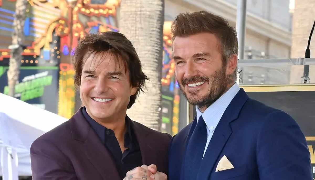 David Beckham thanks Tom Cruise for Walk of fame amid Brooklyn snub