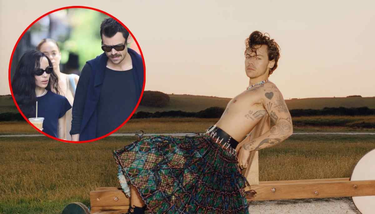 Harry Styles gives brief nod to fiancé Zoe Kravitz on stage amid tour