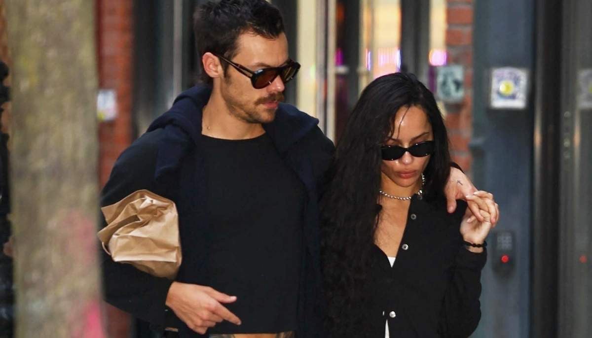 Zoe Kravitz spotted 'cheating' on Harry Styles in secret video?