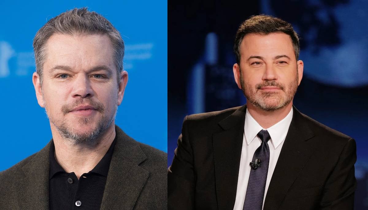 Matt Damon makes surprise appearance at Jimmy Kimmel Live! show