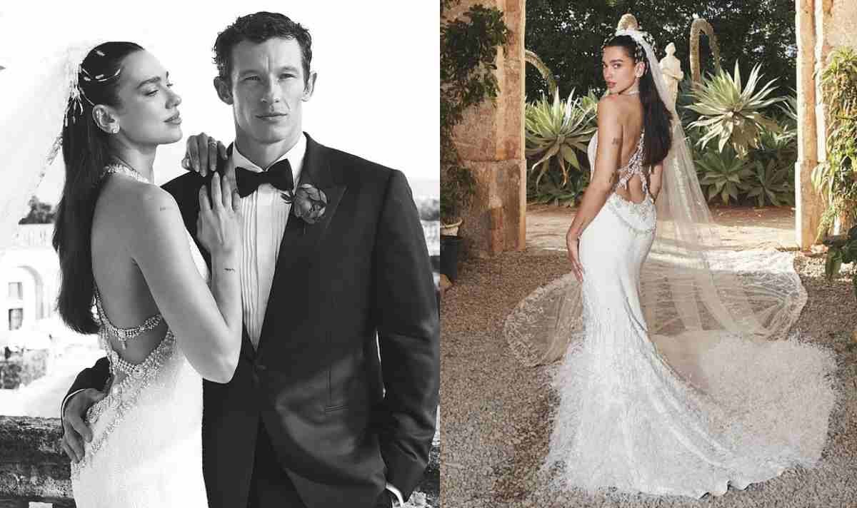Dua Lipa drops breathtaking wedding photos with husband Callum Turner