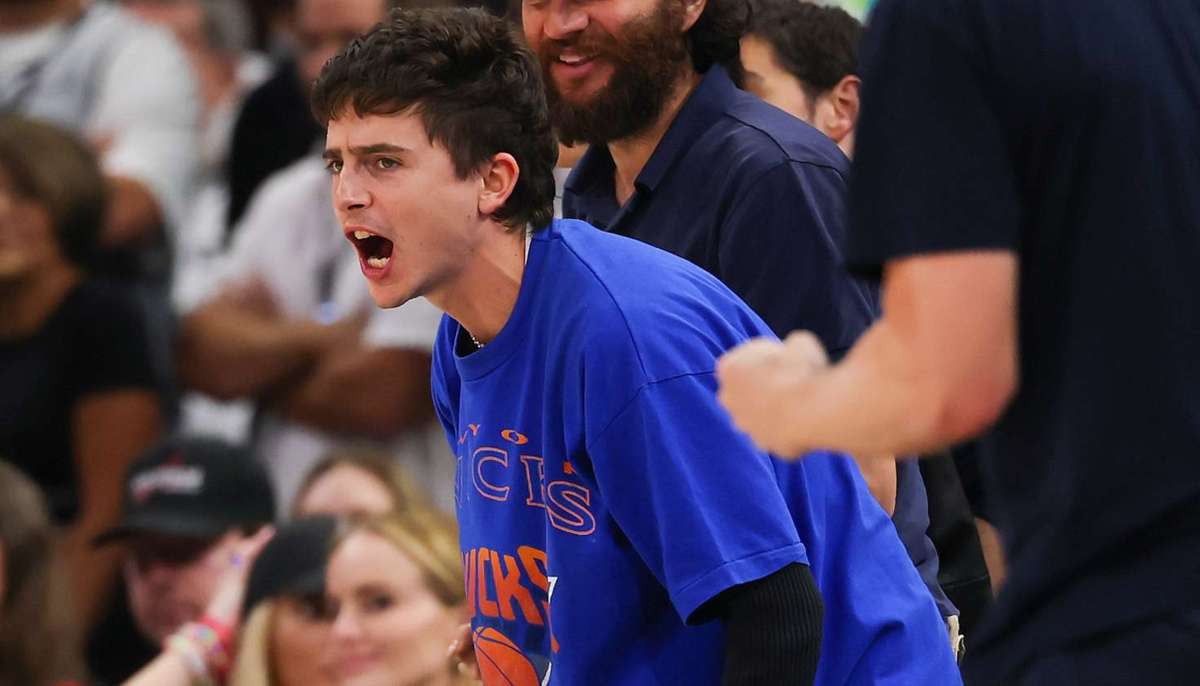 Timothee Chalamet returns with new movie after celebrating Knicks victory
