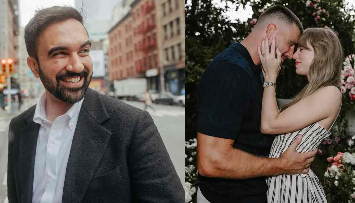 Zohran Mamdani’s playful Taylor Swift wedding leaves fans screaming