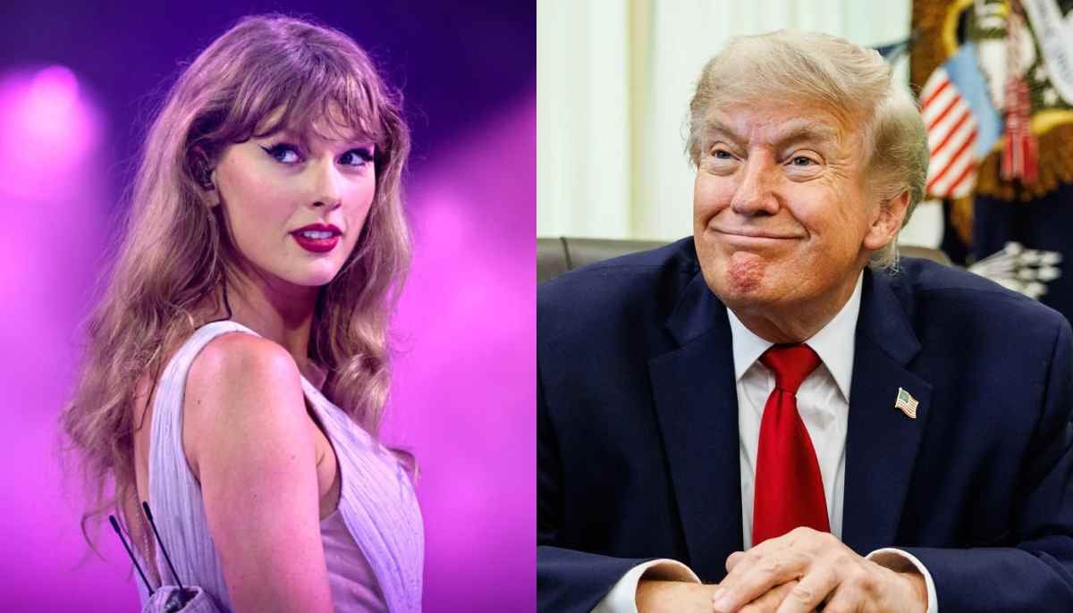 Donald Trump makes false announcement about Taylor Swift after wedding