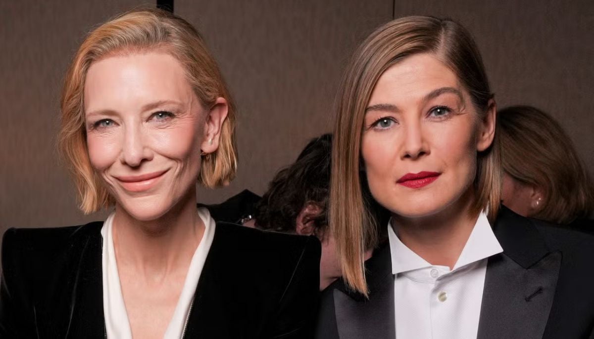 Cate Blanchett, Rosamund Pike reunite in major style 