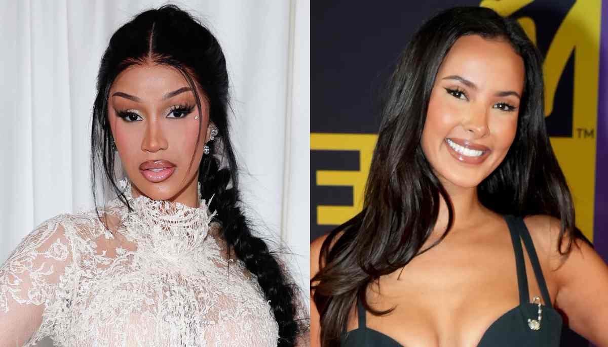 Cardi B channels Maya Jama's glamour during Paris Fashion Week