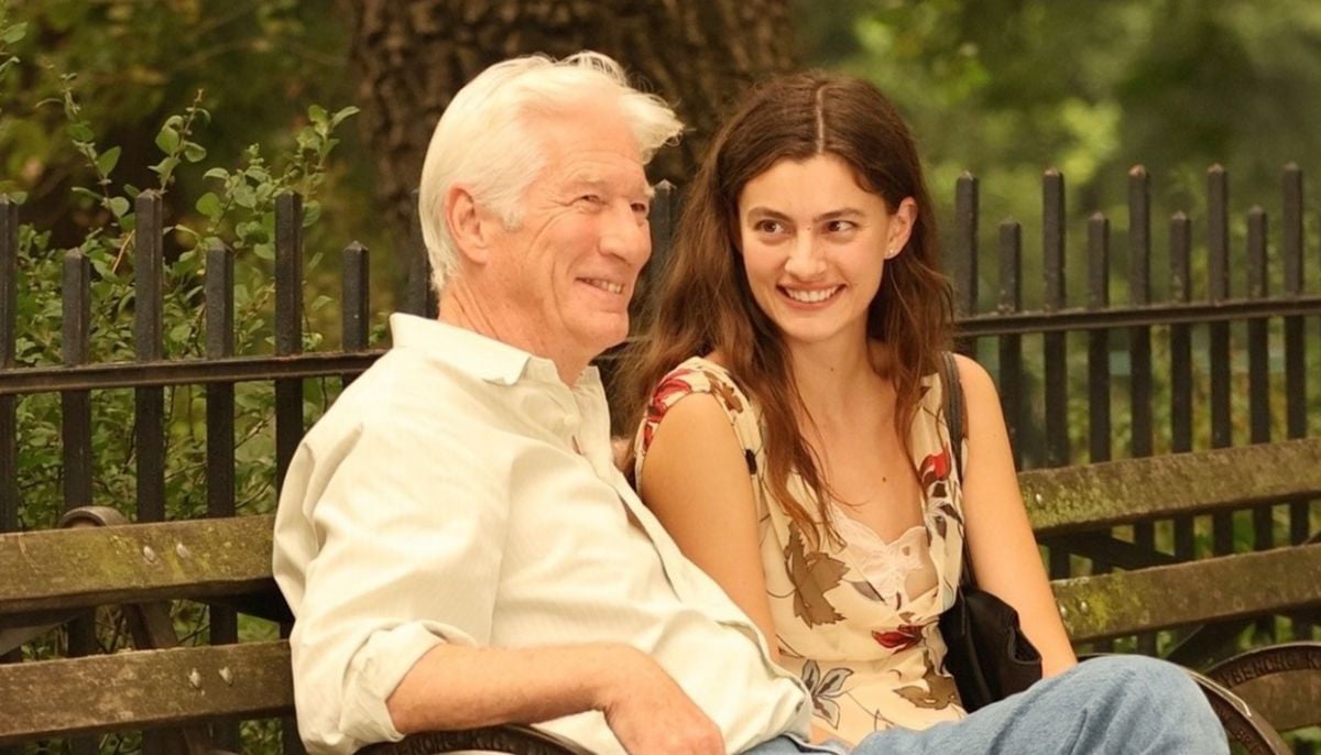 Richard Gere and Diana Silvers continue filming asymmetry in New York City