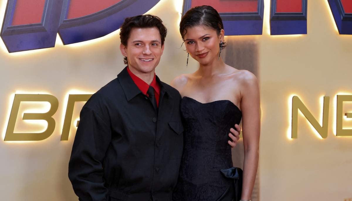 Zendaya appears uncomfortable amid outing with Tom Holland