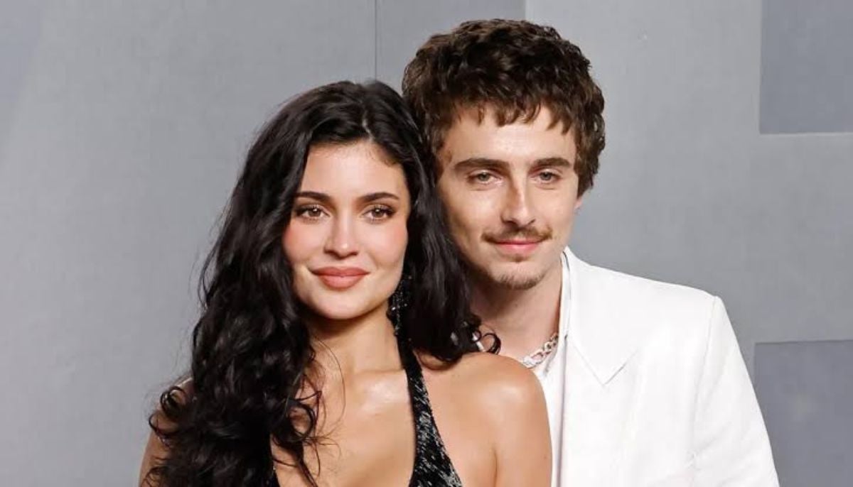 Kylie Jenner and Timothee Chalamet share romantic kiss at FIFA final