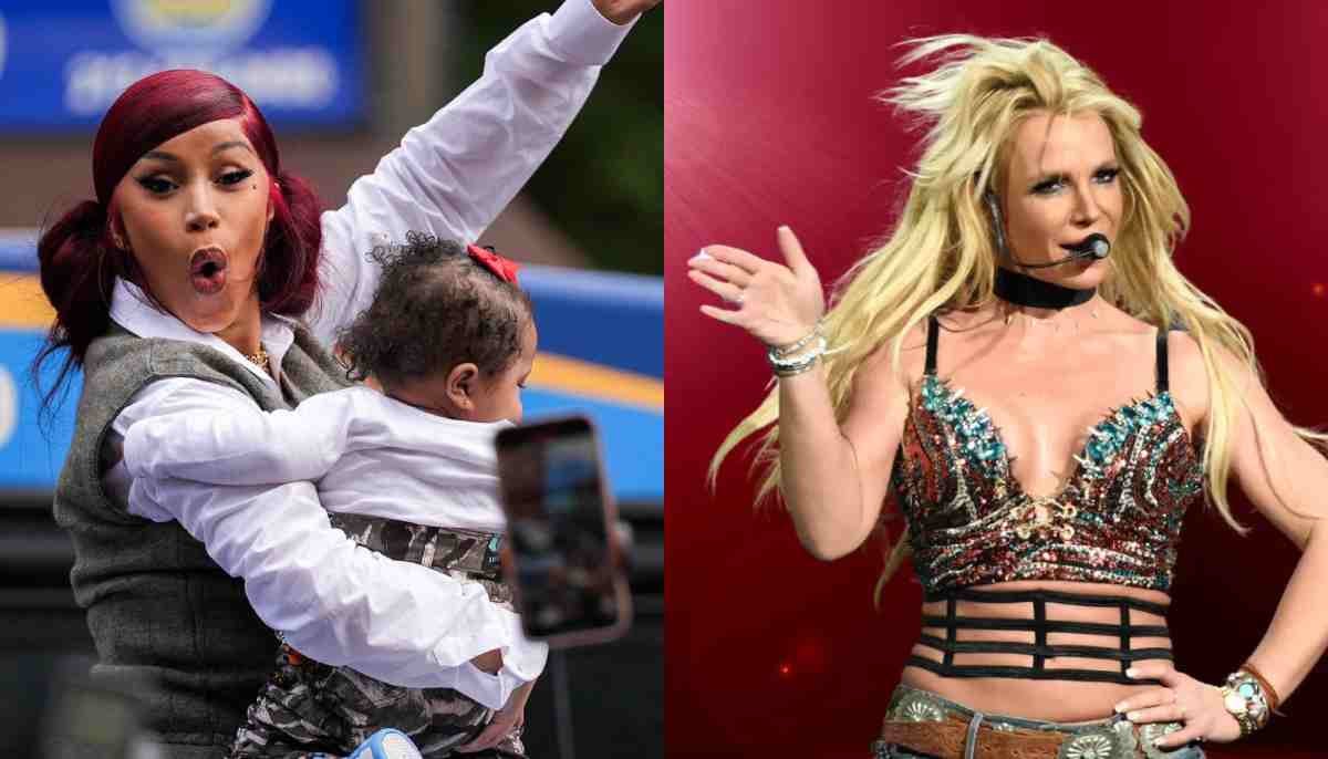 Cardi B calls herself Britney Spears in dramatic confession video