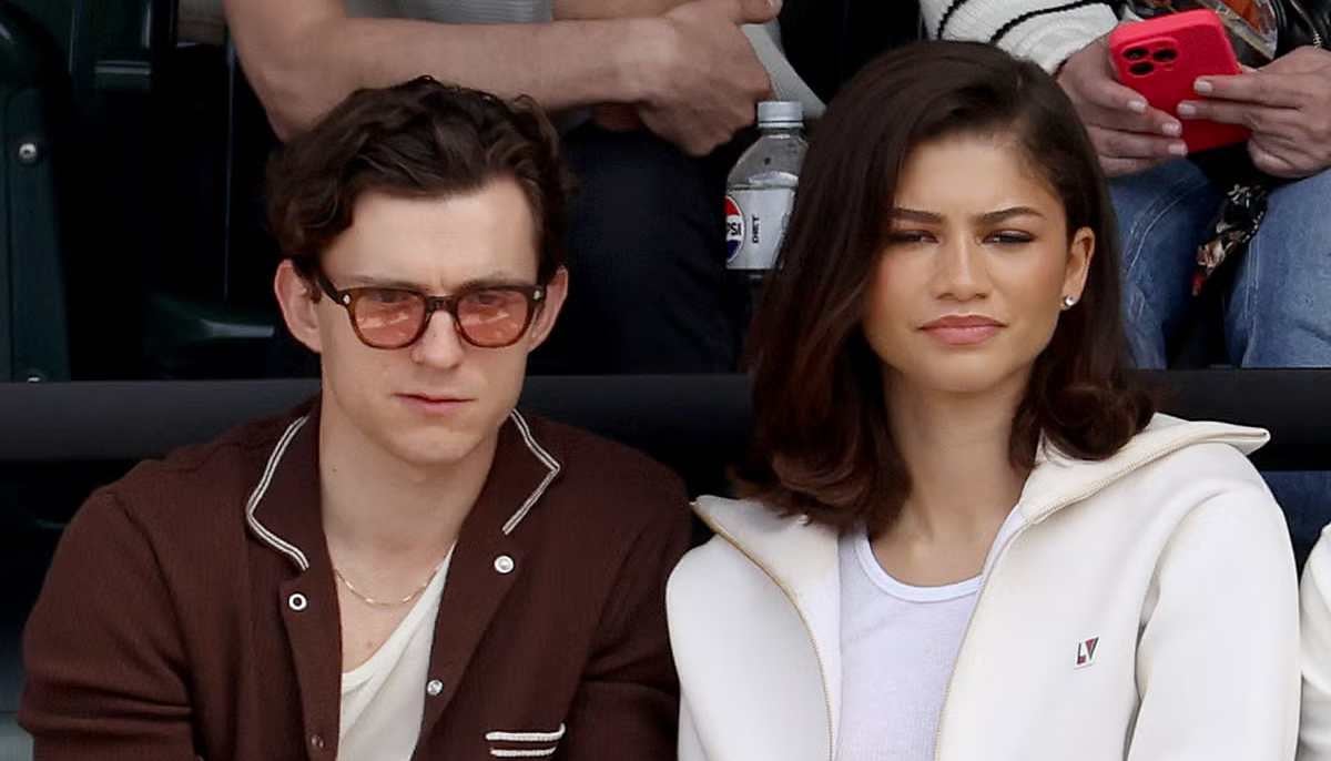 Zendaya dodges kiss from Tom Holland in viral video: Watch