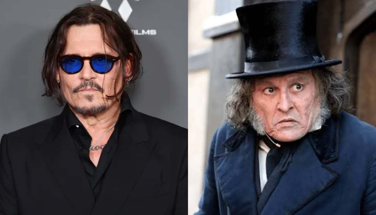 Johnny Depp gets emotional over new film 'Ebenezer'