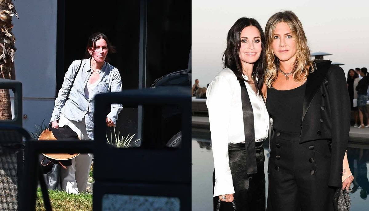 Jennifer Aniston’s sweet reunion with Courteney Cox amid Jim Curtis romance