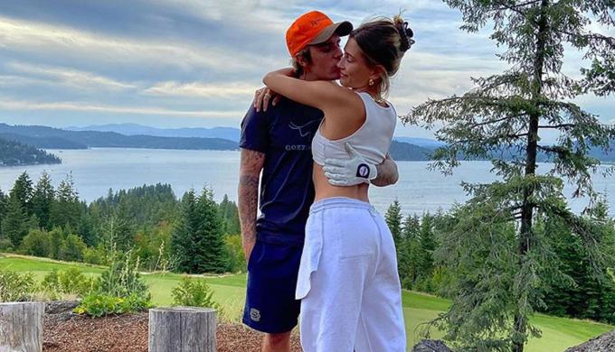 Justin Bieber shares loved-up photos with wife Hailey Baldwin