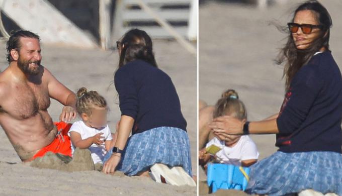 Bradley Cooper and Jennifer Garner spotted getting cozy on a beach date