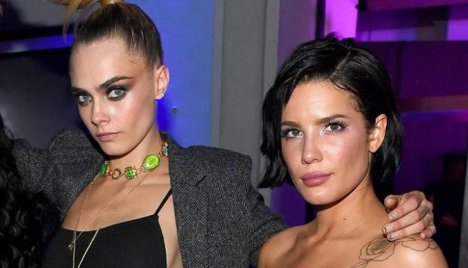 Cara Delevingne and Halsey hook up to dis exes Ashley Benson, G-Eazy?