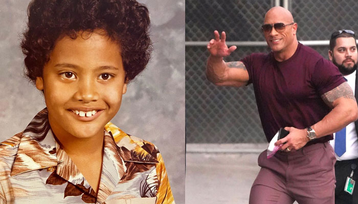 Dwayne Johnson Takes A Trip Down Memory Lane With His buck Teeth 