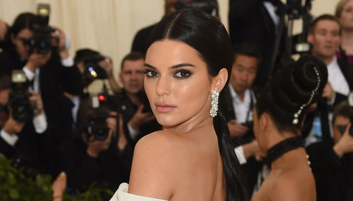 Kendall Jenner pulls Pamela Anderson look for her Halloween party
