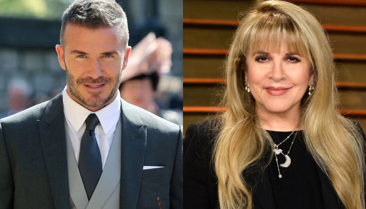 Stevie Nicks can’t stop gushing over David Beckham’s 'handsomeness'