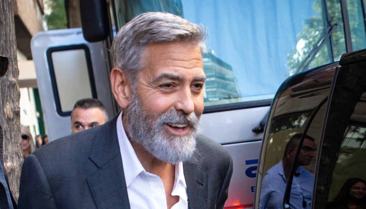 George Clooney reveals how he gets his haircut