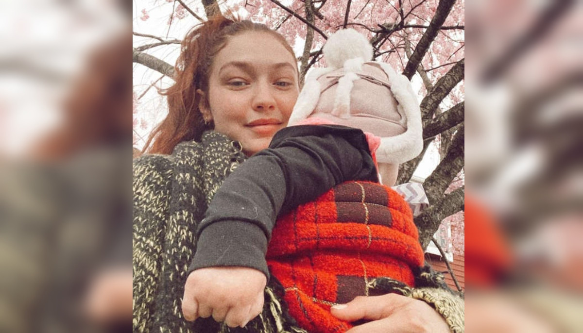Gigi Hadid drops adorable spring selfie with daughter Khai