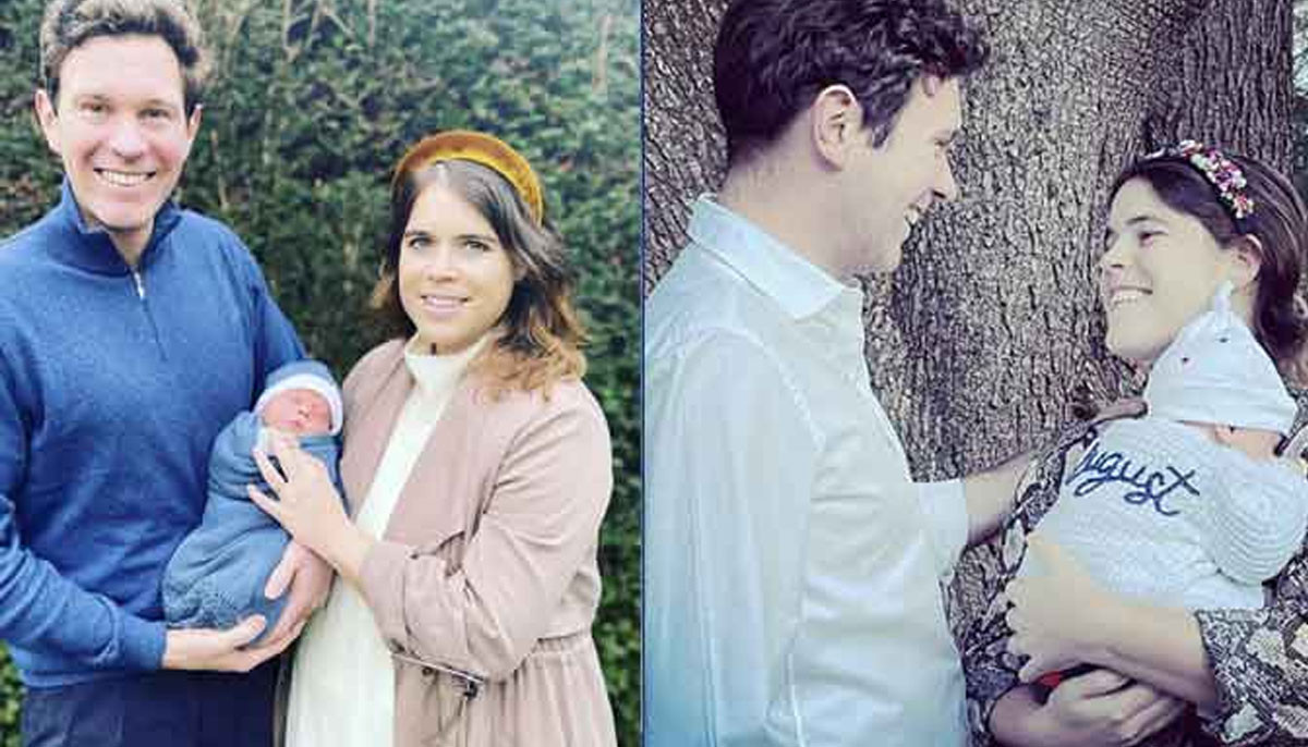 Princess Eugenie shares video of son August on World Oceans Day