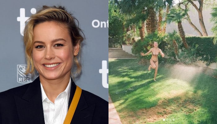 Brie Larson stuns in bikini during some summer fun