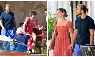 Emma Watson chills out hand-in-hand with rumored love Brandon Green 