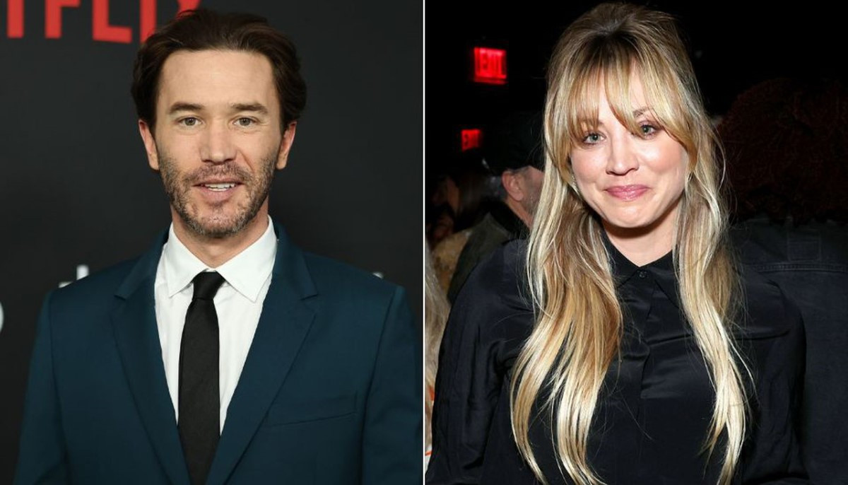 Kaley Cuoco expecting first child with Tom Pelphrey