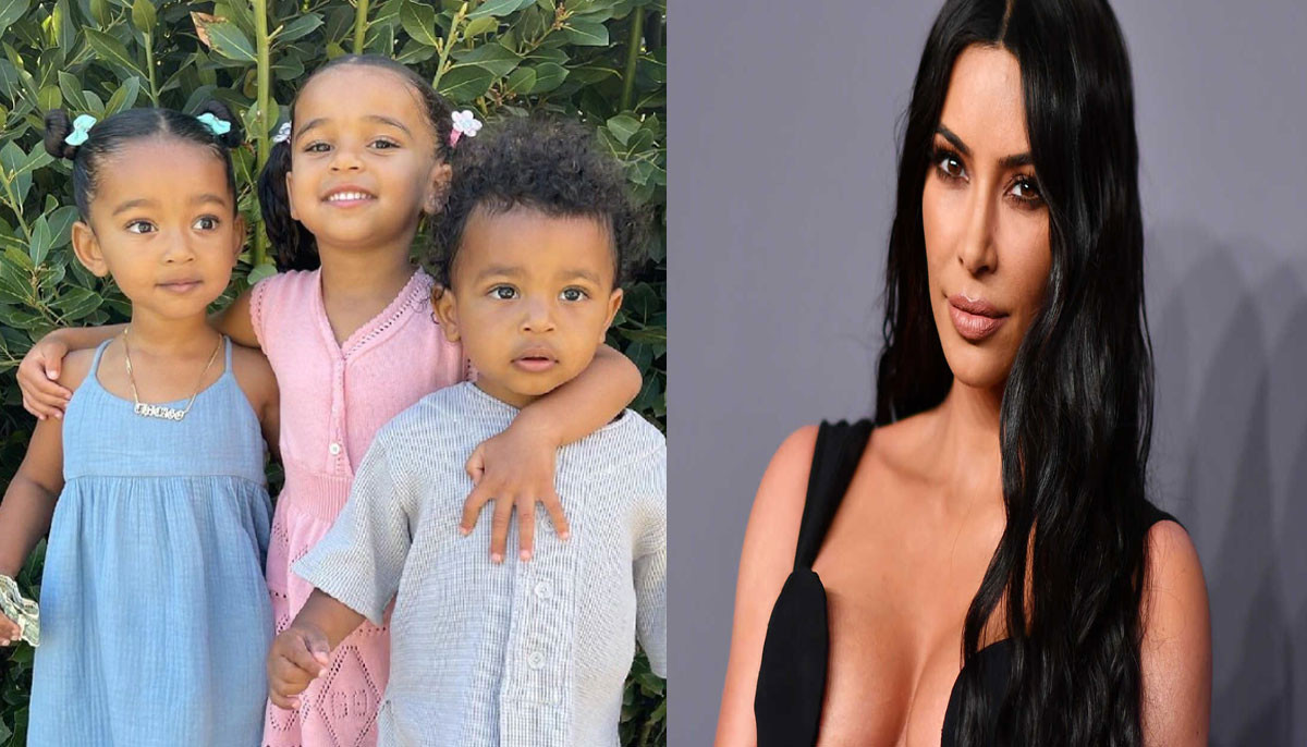Kim Kardashian's daughter Chicago corrects her brother Psalm for
